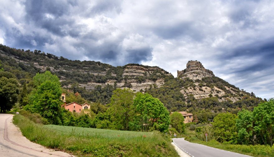 Castell de Sant Martí de Centelles, Spain